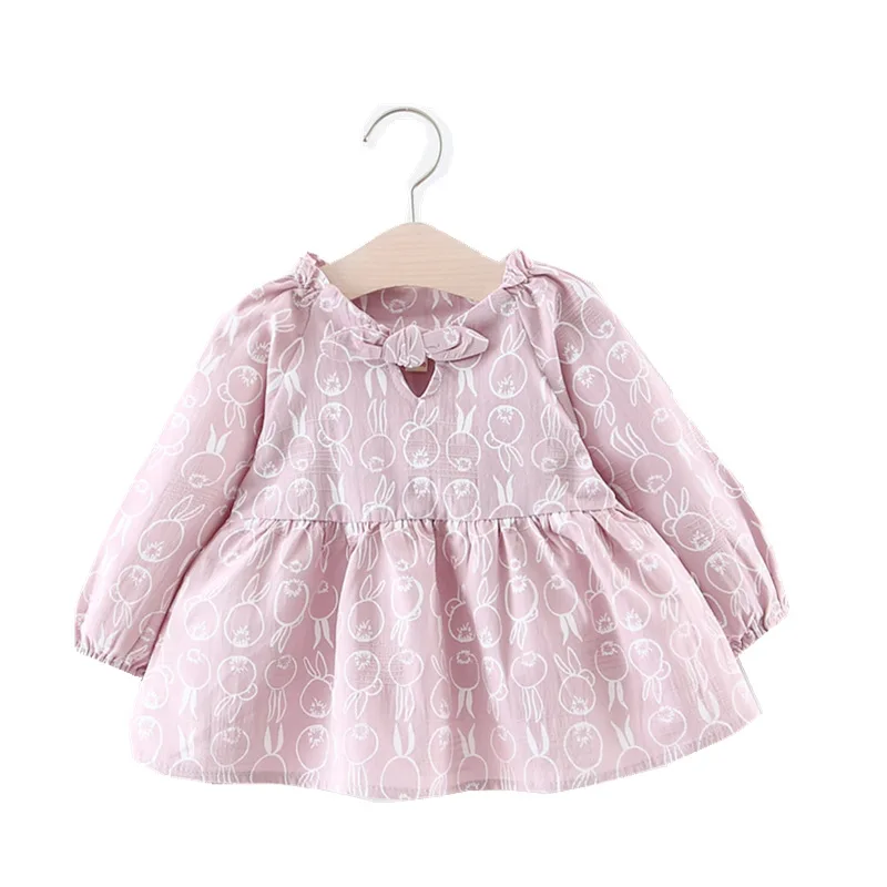 baby dress long sleeve kids girls princess for toddler girl dresses 1 to 4years children party costume | Детская одежда и обувь