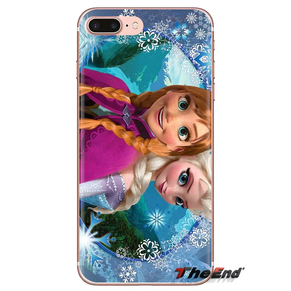 Силиконовый чехол для телефона Samsung Galaxy J1 J2 J3 J4 J5 J6 J7 J8 Plus 2018 Prime 2015 2016 2017 Anna and Elsa Disny
