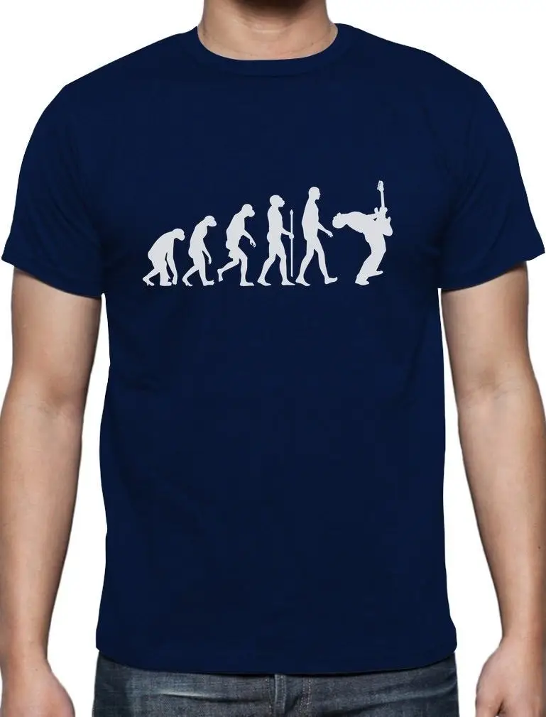 Модная смешная футболка с изображением рок гитариста музыканта Рокера гитарный