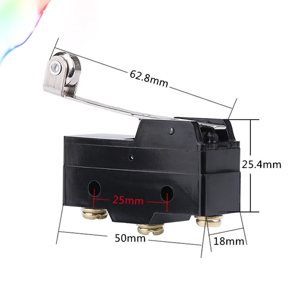 1pcs Mini stroke switch LXW5-11G1 SPDT 15A Momentary Roller Hinge Arm Micro Limit Switch Microswitch |