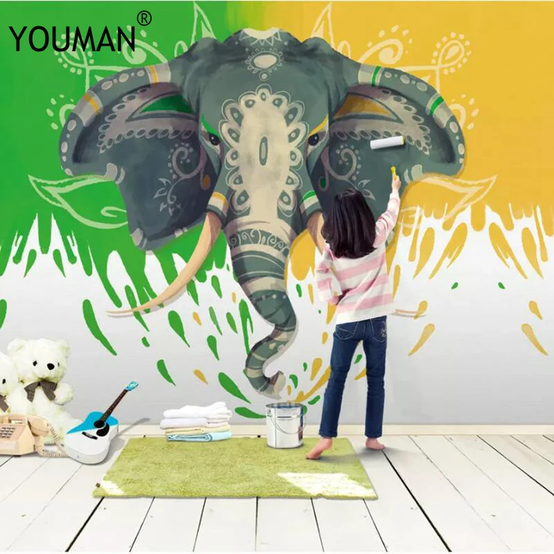 

Обои YOUMAN на заказ 3D настенная обои домашний декор креативная детская спальня 3D фото настенная бумага для гостиной спальни