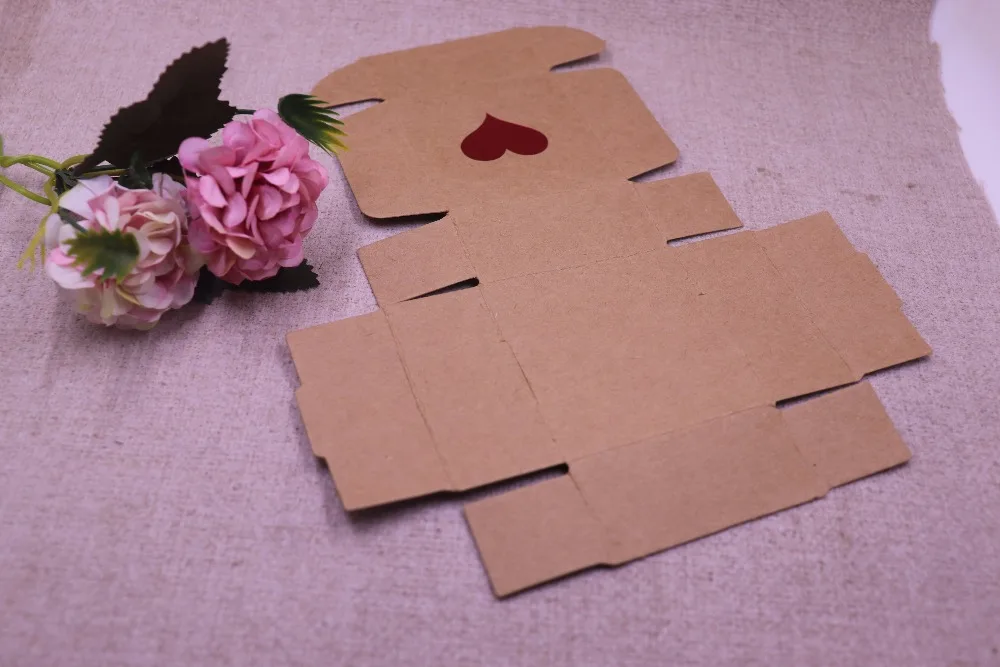 Новый DIY подарочная коробка в форме сердца разные стили подарок/конфеты/упаковка
