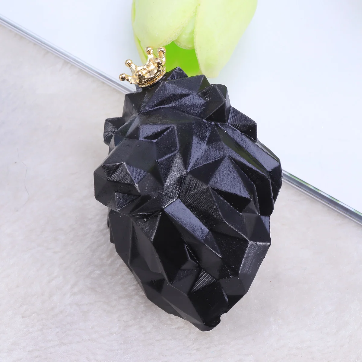 3D Lion Head Car Air Conditioning Air Vent Perfume Essential Oil Diffuser Aromatherapy Car Decoration(Black) A32