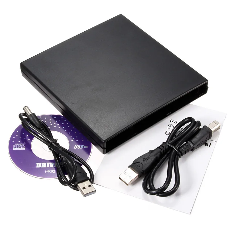 Новое поступление USB 2,0 DVD CD DVD-rom IDE крышка DVD RW ГОРЕЛКА rom привод Внешний чехол корпус Caddy ноутбук интерфейс IDE