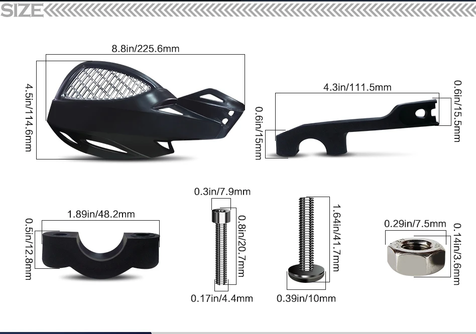 Защита для рук мотоцикла защита щетки Aprilia TUONO R V4R Factory V4 MANA 850 RS 125 250 | Автомобили и