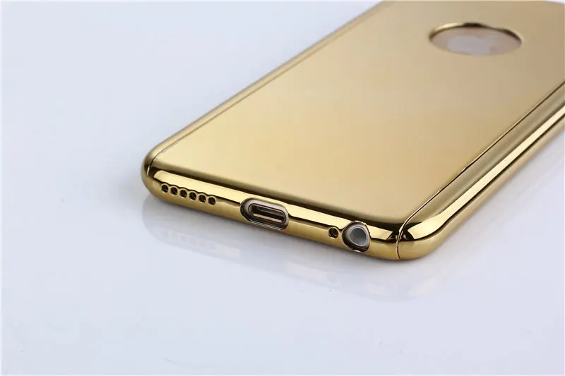 TIKITAKA 360 градусов чехол для iPhone 5 5S SE зеркальный полный корпус чехол для телефона для iPhone 6 6s Plus Funda Capas защита экрана