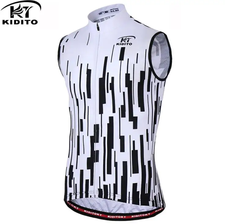 Cycling Jersey only KIDITOKT летняя майка без рукавов для велоспорта MTB велосипед Джерси Ropa Ciclista Hombre Майо Ciclismo гоночный велосипед одежда для мужчин - Цвет: Cycling Jersey only