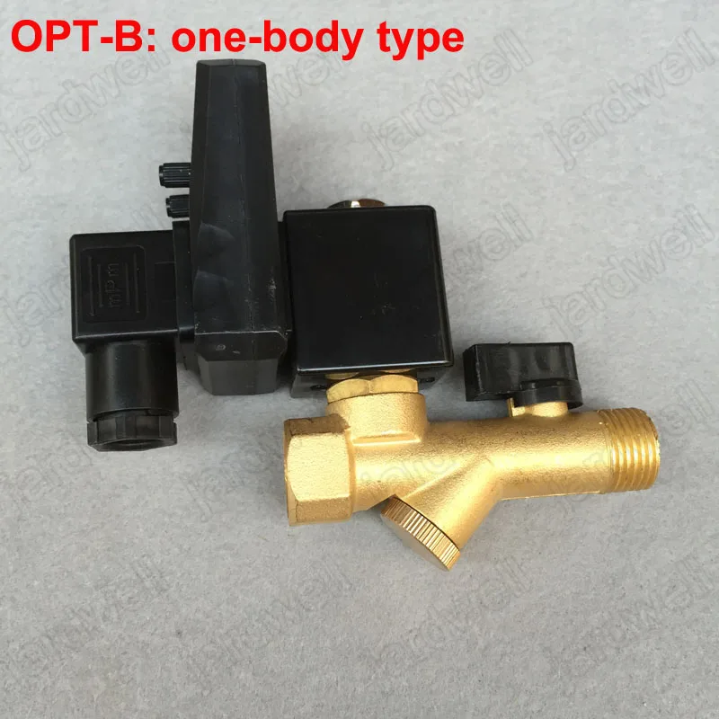 

Solenoid Condensate Auto Drain Valve with Timer G1/2" for Air Compressor