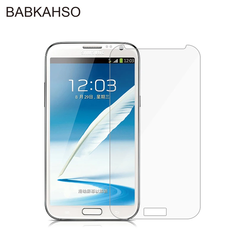 Премиум 9 H протектор экрана из закаленного стекла для samsung Galaxy Note 2 II N7100 N7105