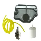 Свеча зажигания воздушный фильтр очиститель топливная линия подходит для Husqvarna 36 41 136 137 141 142