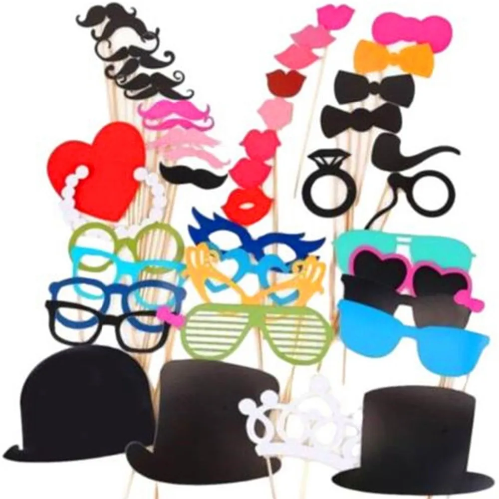 46 шт. реквизит для фотосессии Свадебные украшения Свадебная вечеринка детский