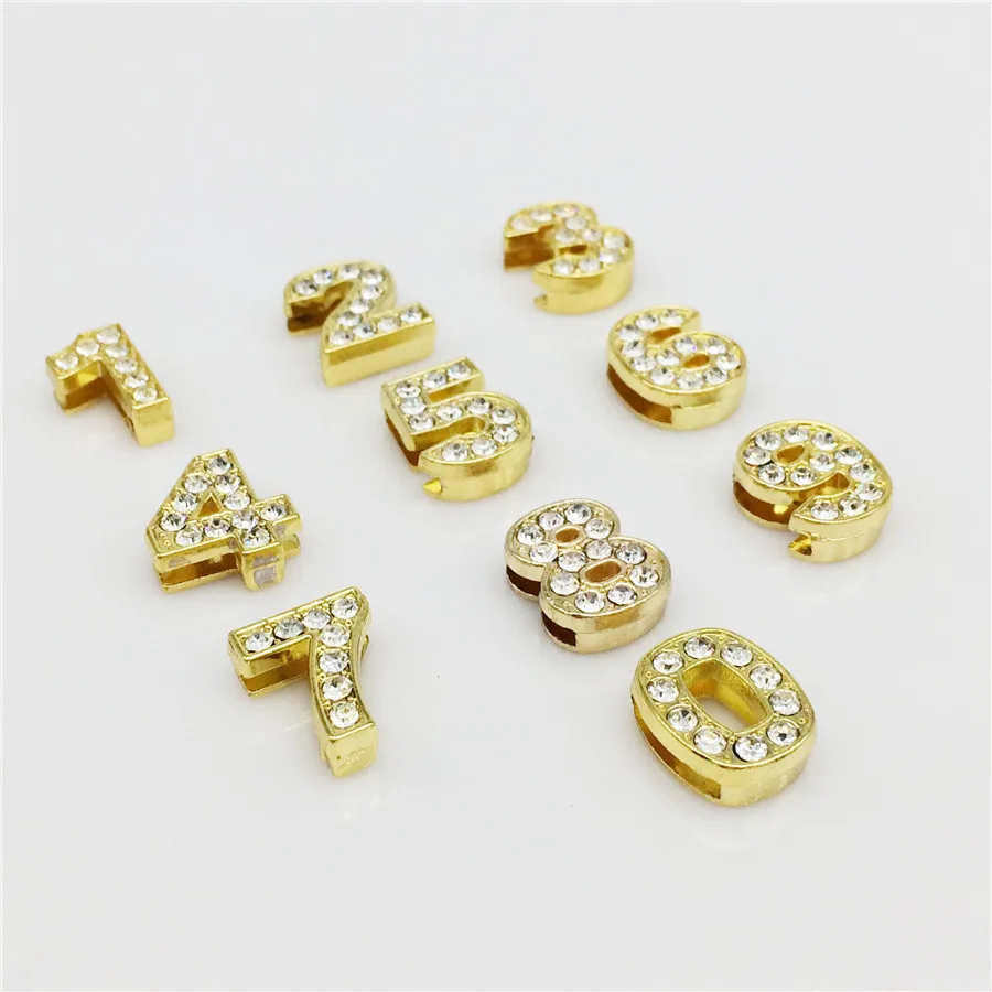 Розничная продажа 10 мм полностью Стразы золотистого цвета слайд номер 0 9 на выбор