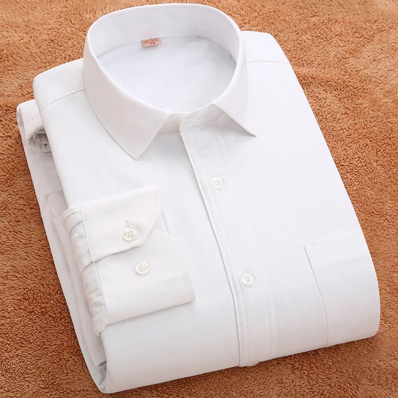 8XL 6XL 7XL мужская теплая рубашка с длинными рукавами большого размера зимняя