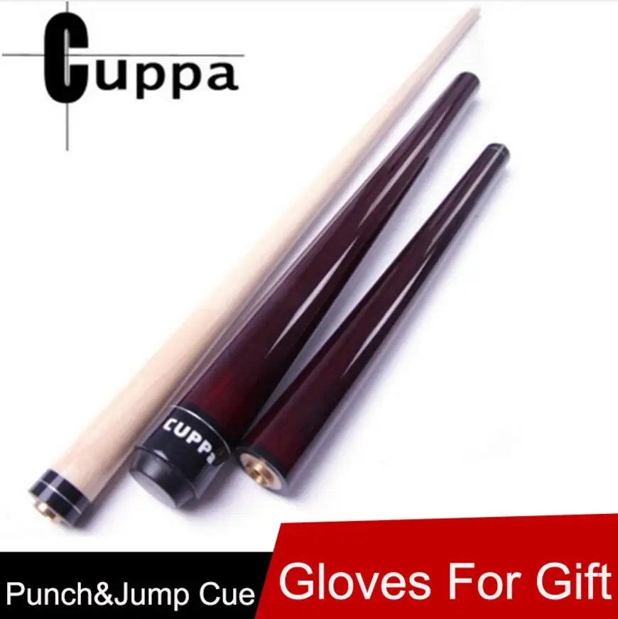 Новое поступление бильярдный Cuppa poolliard Jump Cue 13 5 мм черный бакелитовый наконечник