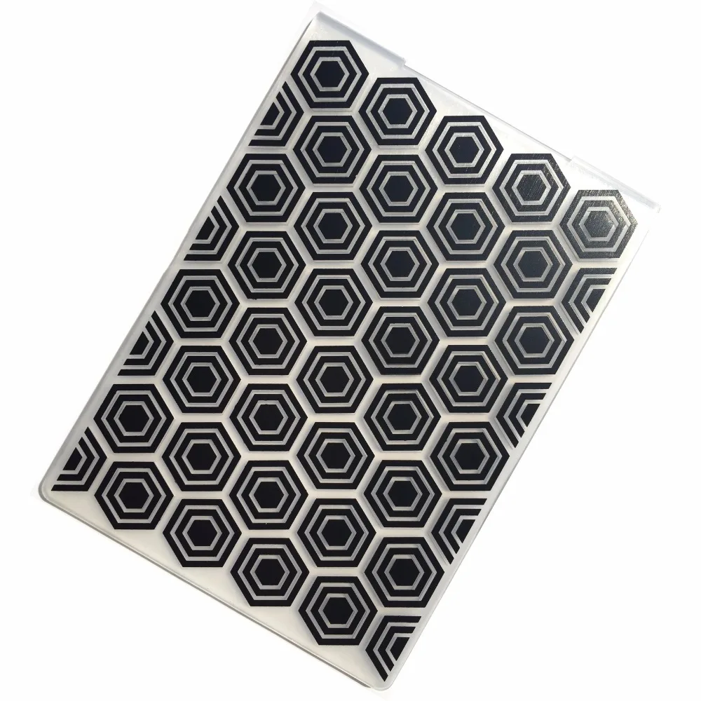 (5.8x4.1 inch) Halloween decorative Plastic Embossing Folder For DIY craft shading paper making | Stamps