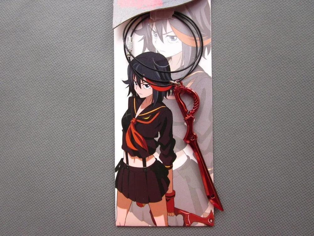 Kill La Kill Toys ожерелье матой Рюко лезвие оружия подвески для косплея