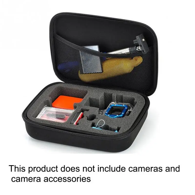 Для Gopro аксессуары Портативная сумка для камеры 3 размера чехол Hero 4 + Xiaomi Yi Экшн