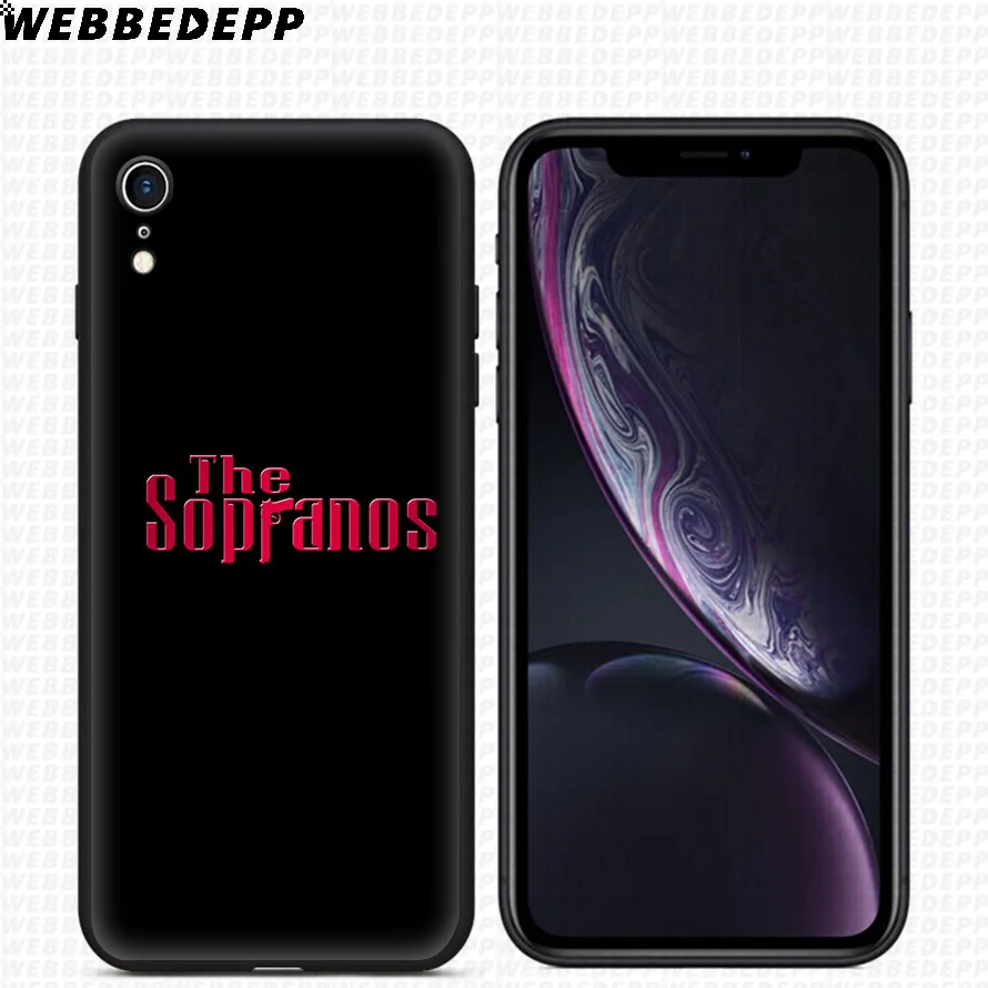 WEBBEDEPP Мягкий силиконовый чехол для ТВ-шоу Sopranos iPhone 11 Pro Xr Xs Max X или 10 8 7 6 6S Plus 5 SE |