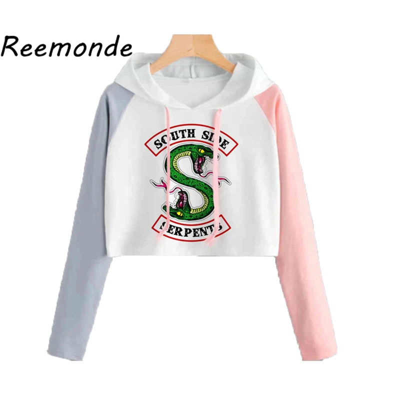 

Kpop Clothes South Side Serpents Riverdale Hoodie Sweatshirts Women Girls Kpop Clothing Riverdale SouthSide Pullover Hooded Tops