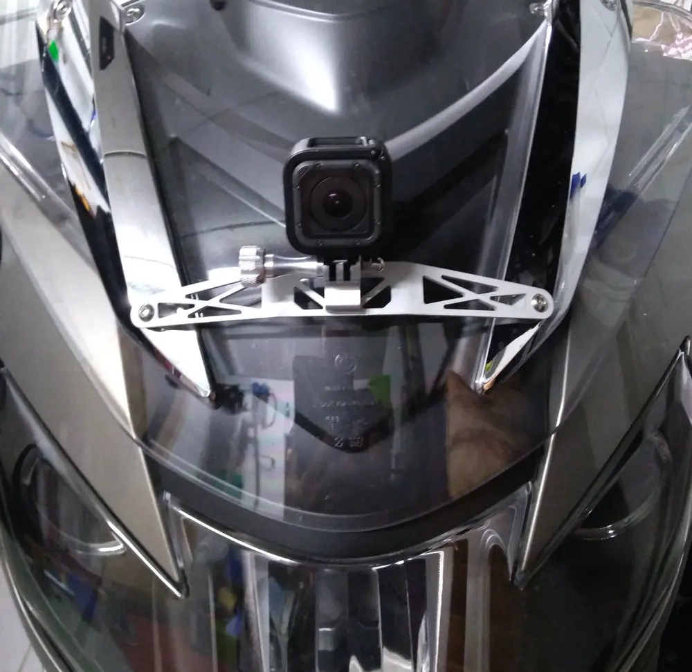 Держатель рекордера bikeGP для кронштейна камеры GoPro подходит BMW R1200RT 2015-2019 R1250RT |
