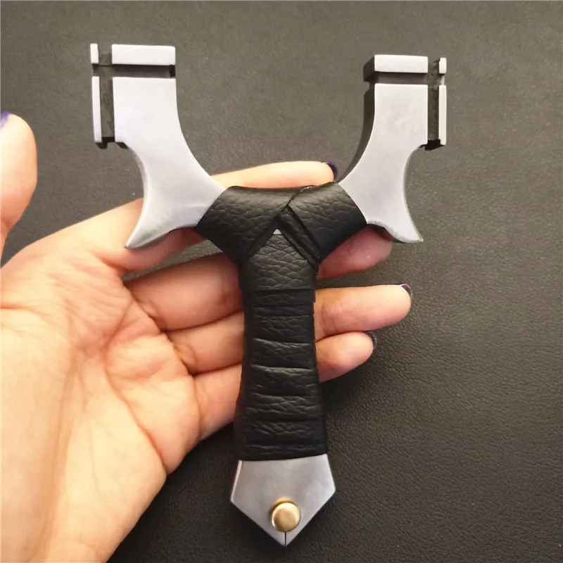 Новая Мощная гроза из нержавеющей стали Slingshot катапульты Охотник на запястье