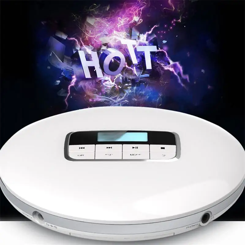 HOTT портативный персональный CD плеер с разъемом для наушников анти
