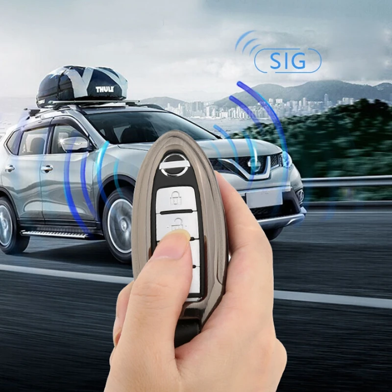 Pcmos смарт-чехол для ключа автомобиля чехол для Nissan Altima Maxima Rogue Sentra аксессуары для интерьера Fob