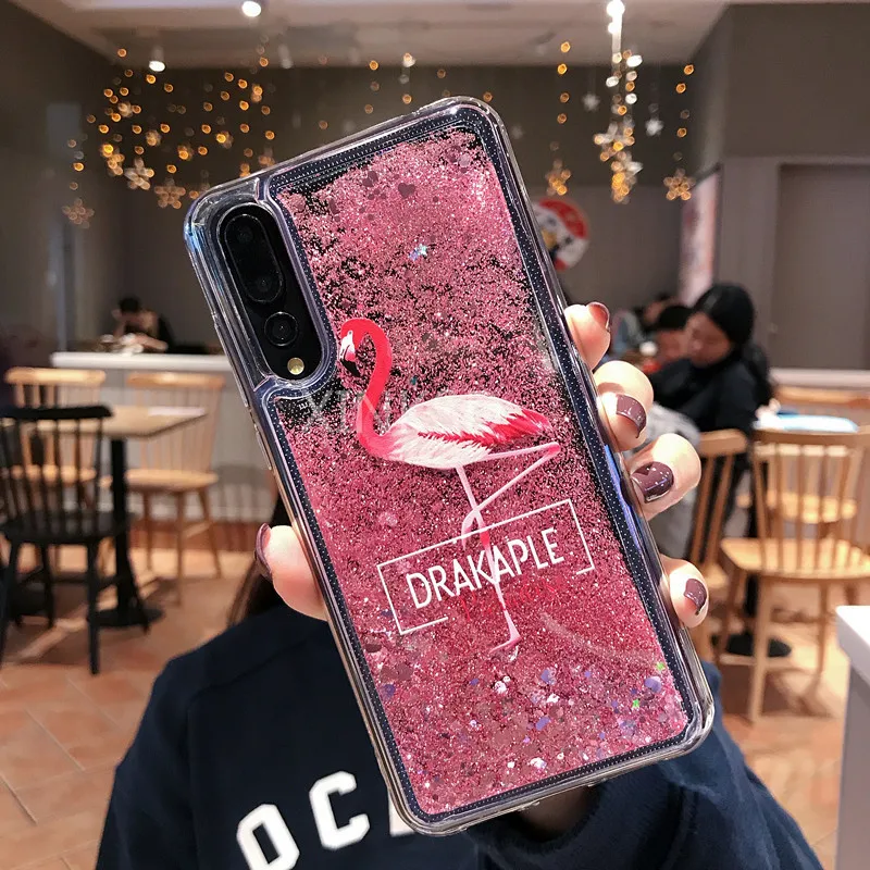 Чехол с жидкими зыбучими песками для huawei P20 P30 mate 20 Pro 10 Plite P Smart Nova 3 3i 4 на Honor 7C 7A Pro 8X10 9 lite чехол s