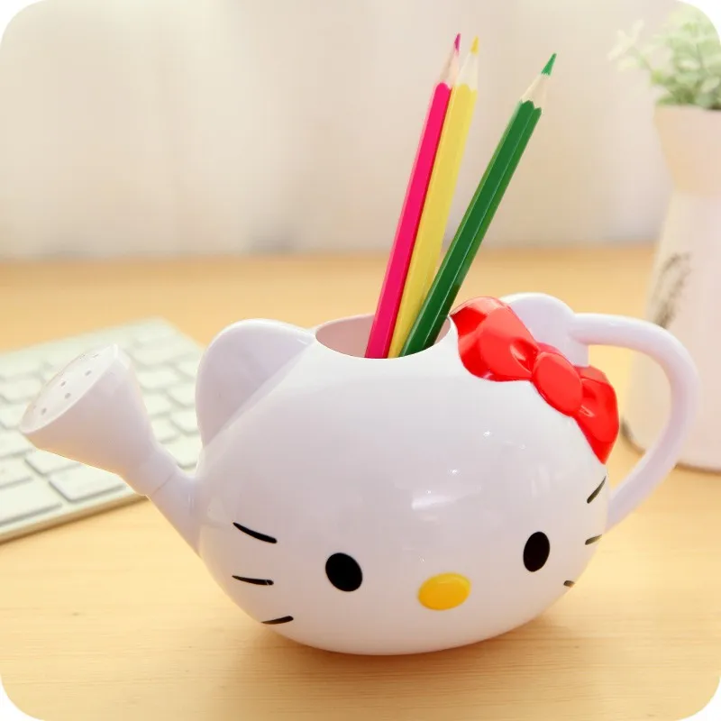 Пластмассовая Лейка hello kitty водный горшок бонсай садовые инструменты принадлежности для детей творческие подарки