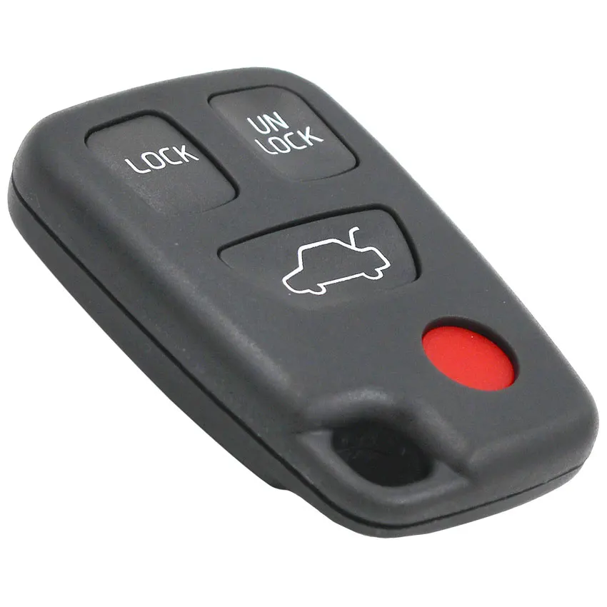 HKOBDII 2 Pcs/Lot 4 Button Remote Key Shell Case Keyless Entry Car Housing Cover Fob For Volvo S40 S60 S70 S80 S90 V40 V70 | Автомобили и