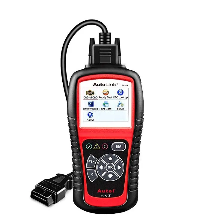 Autel AutoLink AL519 OBDII EOBD может считывать код автомобиля сканер кода диагностический инструмент сканер