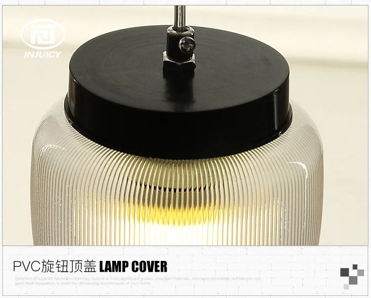 

Simple Modern Single Head Dining Acrylic Plexiglass Droplight Bedroom Bar LED High Transparency Pendant Lamp