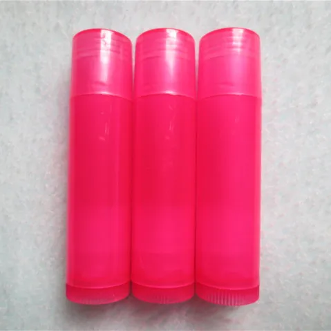 Бесплатная доставка 100 шт./Лот фотоемкость 4 цветов пустые тюбики для бальзама губ