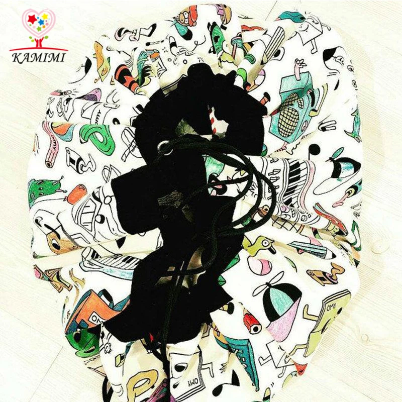 Детское одеяло для хранения игрушек сделай сам Новое развития интеллекта