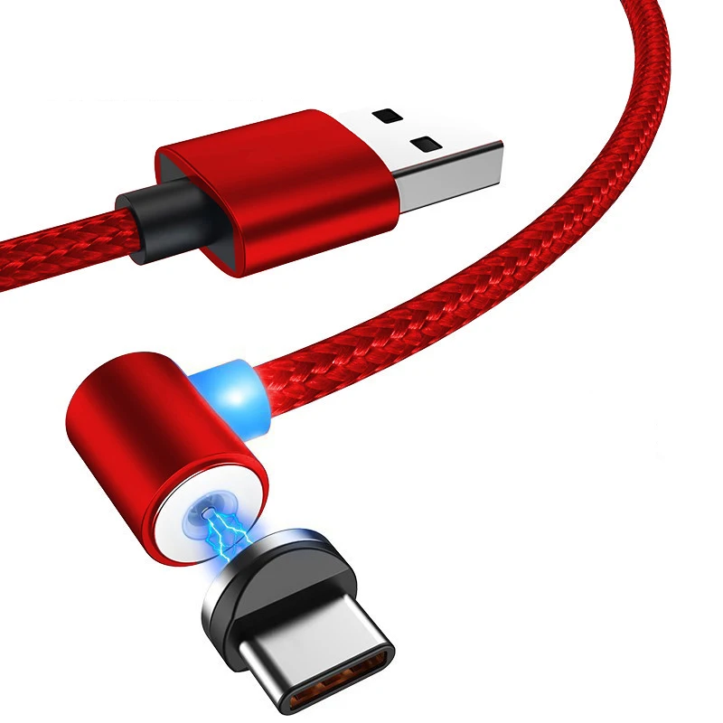 Магнитный кабель Micro USB для iPhone Samsung Type c магнитное зарядное устройство зарядки