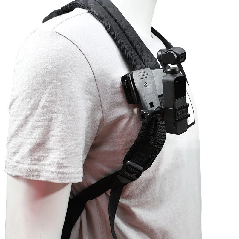 Зажим для экшн камеры рюкзак с карманным адаптером osmo фиксированная рамка