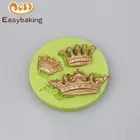 3 полости, императорские короны различной формы, фотообои для помадки, украшение свадебного торта, формы для конфет ручной работы, инструменты для выпечки