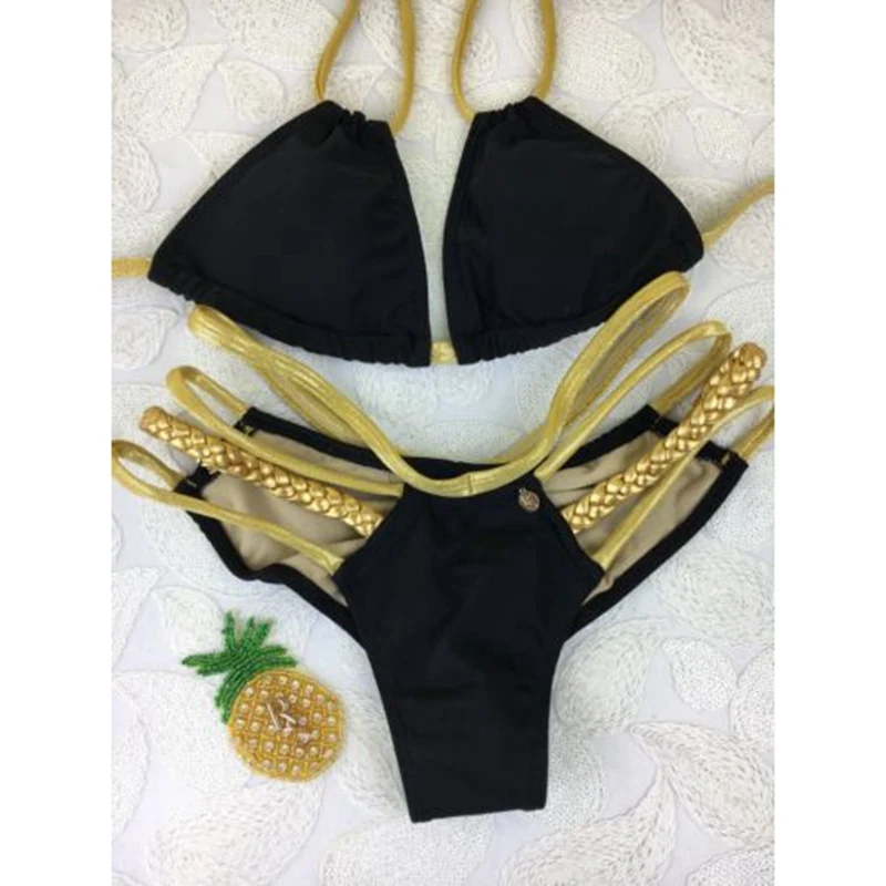 2018 сексуальный женский комплект бикини пуш ап с бюстгальтером купальник