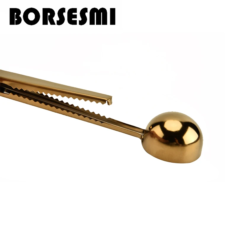 1 шт. Лидер продаж кухонные приспособления Золотая кофейная ложка из нержавеющей