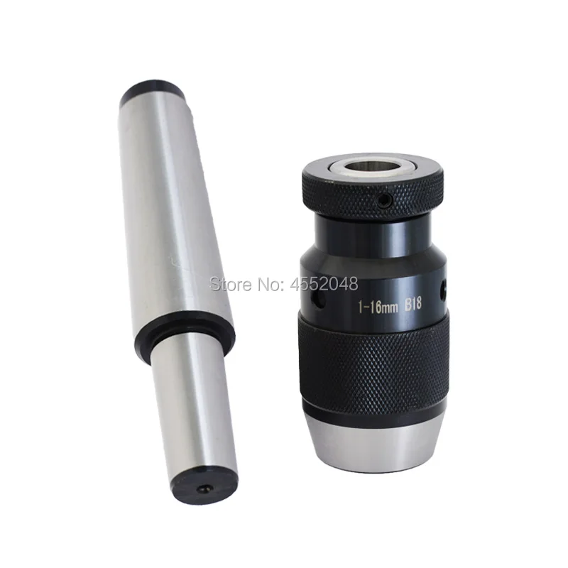 

1PCS MT2 MT3 MT4 morse tapper shank MTB3 B22 chuck Keyless B22 Drill Chuck Self Tightening