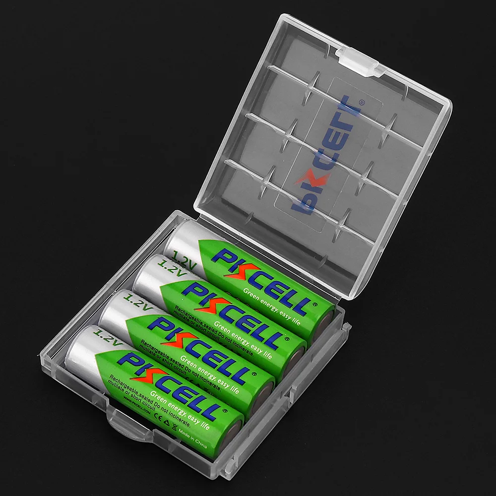 Аккумуляторы PKCELL NIMH AA 8 шт./лот 1 2 в 2200 мА · ч|aa rechargeable battery|battery 1.2vaa battery |