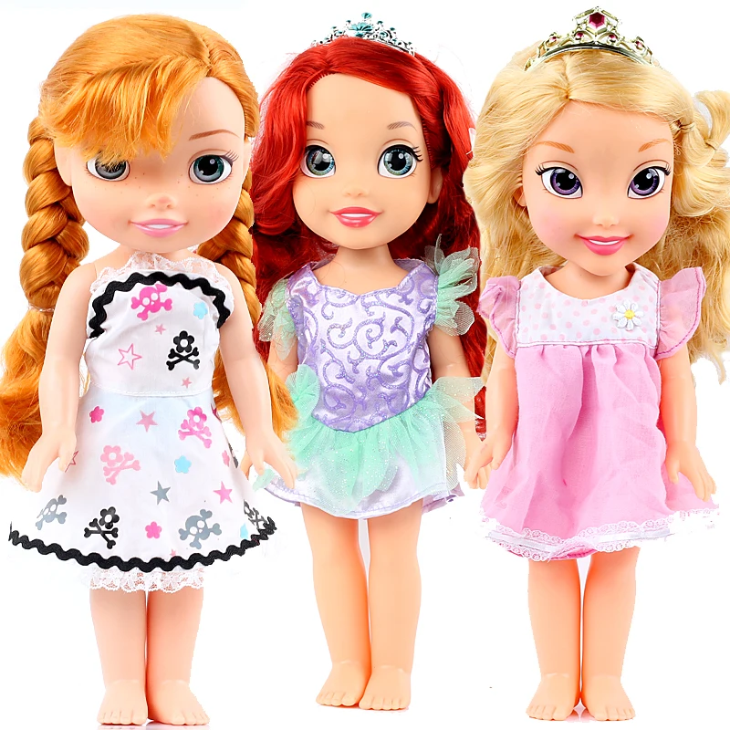1pcs Princess Animators Elsa Anna Dolls Ariel Merida Cinderella Aurora BJD Sharon Doll Christmas gift | Игрушки и хобби