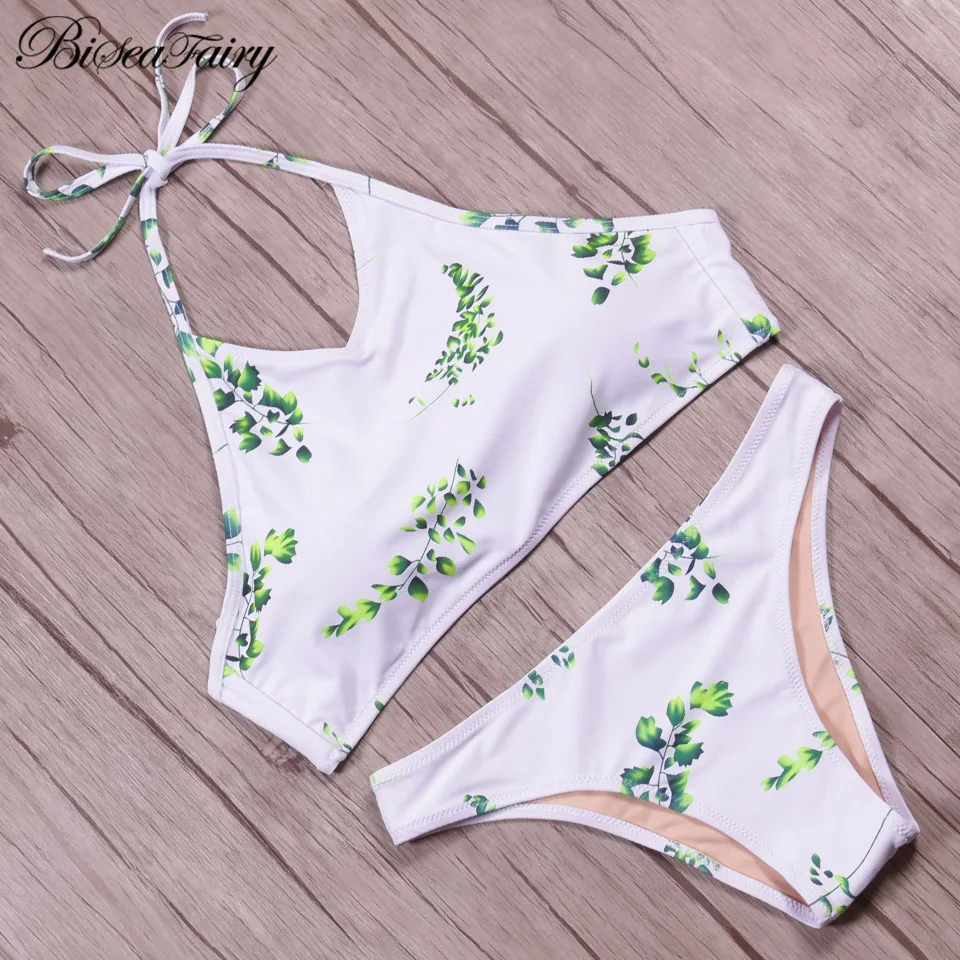 Biseafairy 2019 сексуальные бикини женские купальники купальный костюм укороченный топ