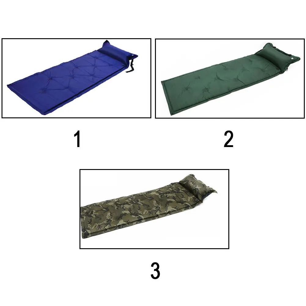 Новый 1 шт. надувной матрас надувная уличная кровать Подушка спальный коврик