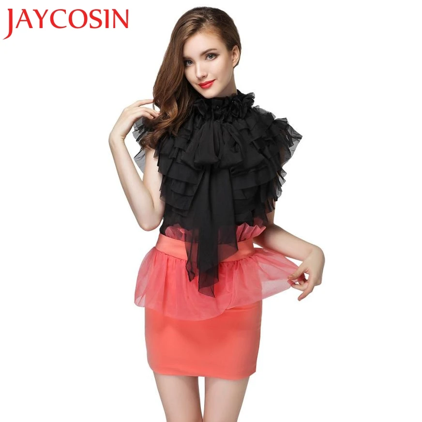 JAYCOSIN 2018 Woman Sexy Perspective Chiffon Shirt dropshipped July 19 |