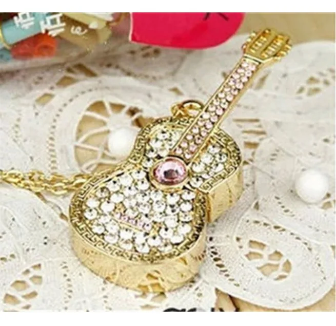 Usb флешка USB 8 ГБ 16 32 64 Гб 128 Ювелирная скрипка гитара 2 0 карта памяти | Компьютеры и