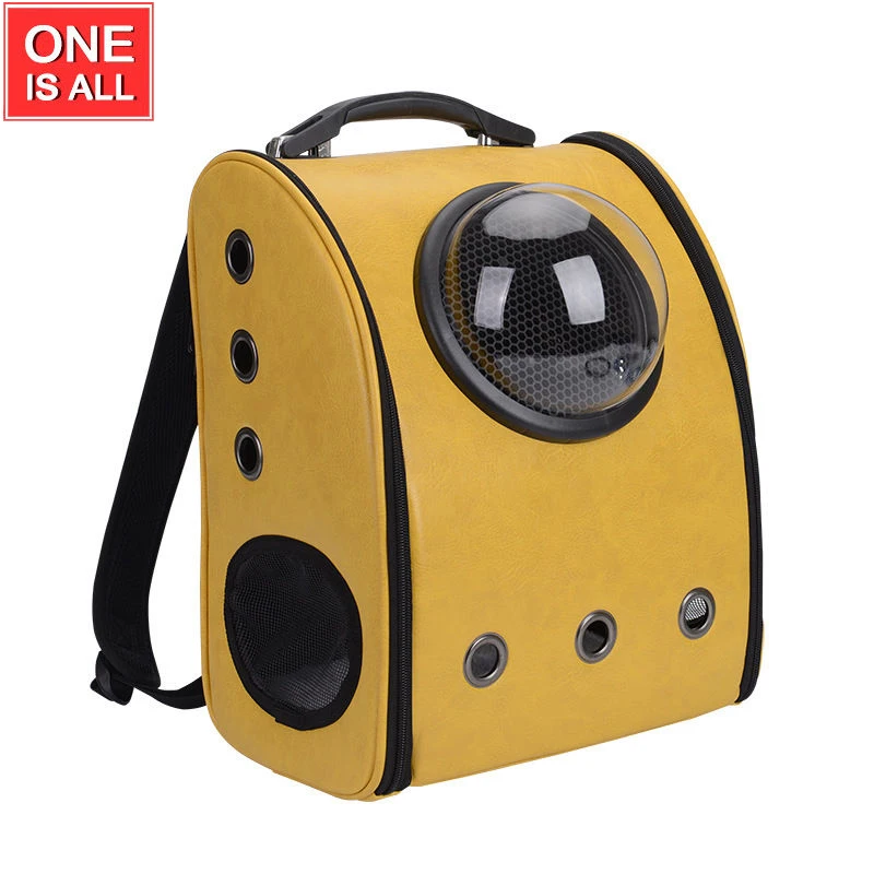 Рюкзак переноска для домашних питомцев воздухопроницаемая безопасная из