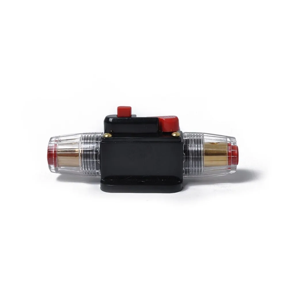 40A/60A/80A/100A DC Авто Грузовик Лодка стерео аудио автоматический выключатель ручного