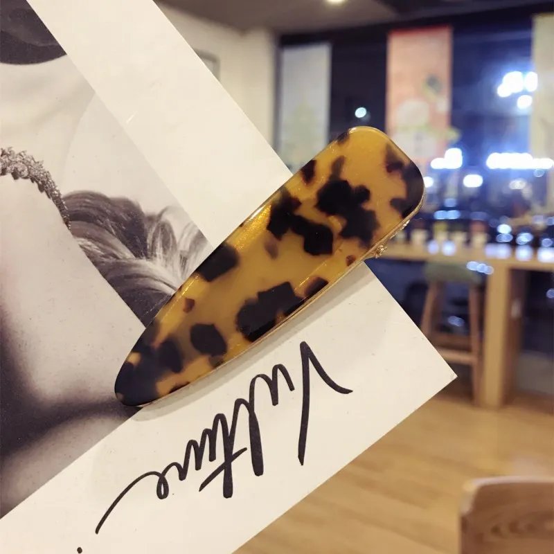 2019 New Fashion Leopard Hollow Water Drop Hair Clip Pins For Women Ladies Girls Birthday Party Wedding Gifts Jewelry Wholesale | Украшения