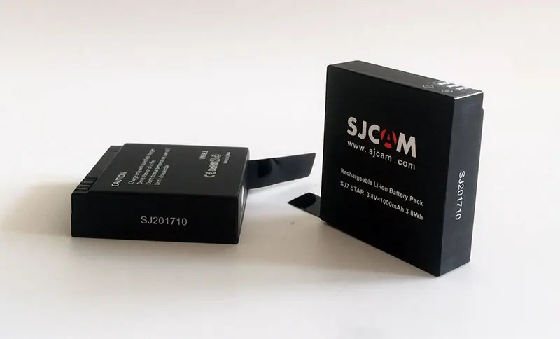 SJCAM SJ7 Star двойное зарядное устройство+ 2 шт SJCAM батареи 1000 мАч литий-ионная аккумуляторная батарея для SJCam SJ7 экшн-камеры